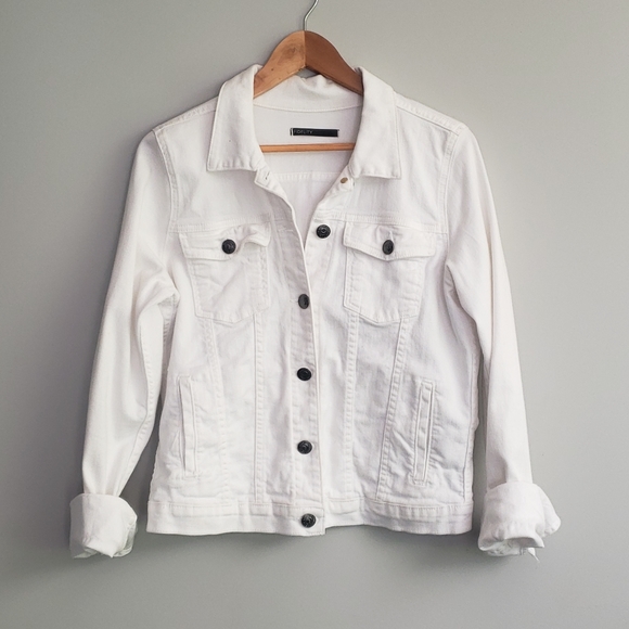 Fidelity Jackets & Blazers - Fidelity white denim jacket